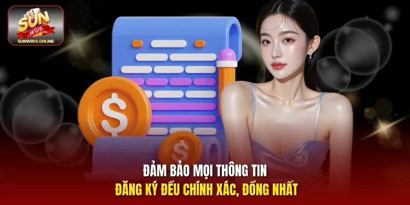 Miễn Trách Nhiệm Sunwin - Cập Nhật Mới Nhất Cho Thành Viên 3 Sunwin Đảm bảo mọi thông tin đăng ký đều chính xác, đồng nhất.
