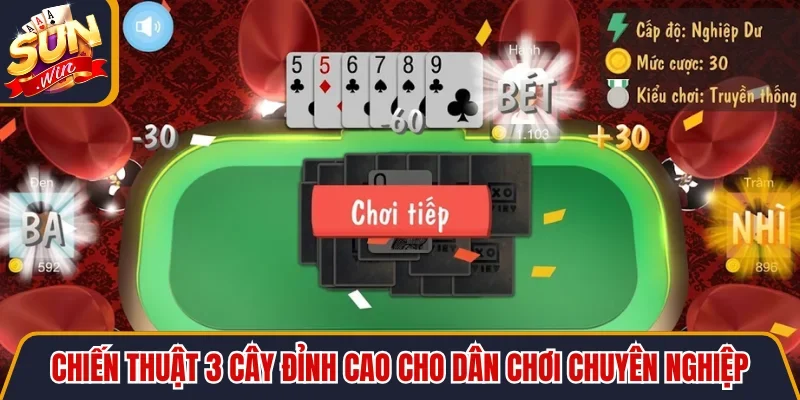 Chiến thuật 3 cây đỉnh cao cho dân chơi chuyên nghiệp
